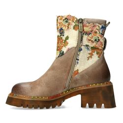 Laura Vita Korte Laars Oyao 03 SL7004-3A Beige Combi - 3666732869574