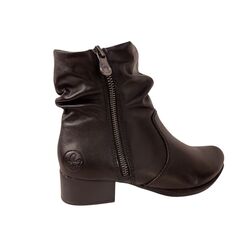 Rieker Korte Laars 78656-00 Zwart Warm Gevoerd - 4061811568345