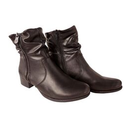 Rieker Korte Laars 78656-00 Zwart Warm Gevoerd - 4061811568345