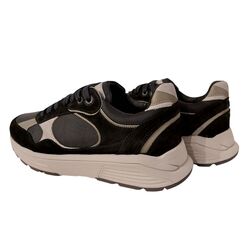 Xsensible Stretchwalker Sneaker Helix Men 33203.5.080 H Zwart Combi - 8719051709184