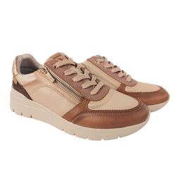 Pikolinos Sneaker Cantabria W4R-6524CPC1 Marfil Bruin Roze Combi - 8445442531279