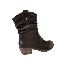 Rieker Korte Laars 93770-01 Zwart Warm Gevoerd - 4020932445577
