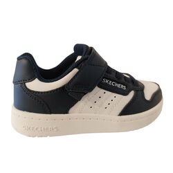 Skechers Klittenbandschoen 405638N NVW Quick Street Blauw Wit - 198376523084