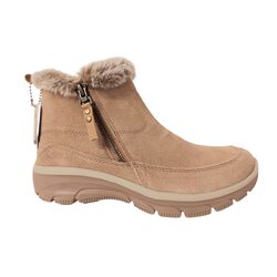 Skechers Korte Laars 167683 TAN Easy Going Cool Zip Tan Lichtbruin - 197976630659