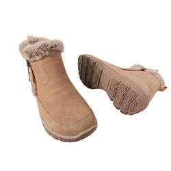 Skechers Korte Laars 167683 TAN Easy Going Cool Zip Tan Lichtbruin - 197976630703