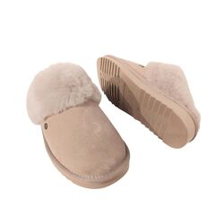 Warmbat Pantoffel Flurry FLS3210 58 Taupe - 8721095013646