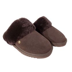 Warmbat Pantoffel Flurry FLS3210 Choco Bruin - 8721095044626