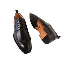 Adventure Nette Schoen Rimini Zwart Leer High Soft Insole - 8951005747167