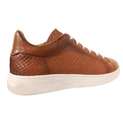 Adventure Sneaker Campania Cognac Kroko Print - 8785342094017