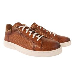 Adventure Sneaker Campania Cognac Kroko Print - 8785342094017
