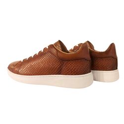 Adventure Sneaker Campania Cognac Kroko Print - 8785342094017