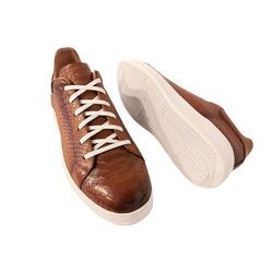 Adventure Sneaker Campania Cognac Kroko Print - 8785342094017