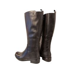 Caprice Lange Laars 9 25515 45 019 Zwart Kroko - 4064216860304