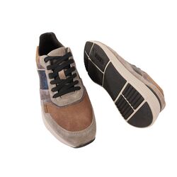 Greve Sneaker Walker 3289.01 Taiga Grijs Suede Wijdte K - 8721095058753