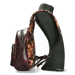 Laura Vita Rugtas Bora 01 YH240725 Wine Paars Print - 3666138860717