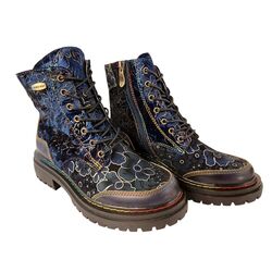 Laura Vita Veterboot Kandyo 42 SO022-42 Marine Blauw - 3666138805077