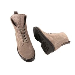 Waldlaufer Veterboot 934806 200 876 Taupe Storm Brons Wijdte H - 4069134216073