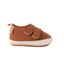 Healthy Shoes Utrecht Klittenbandschoen Cognac - 8785342094888
