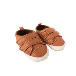 Healthy Shoes Utrecht Klittenbandschoen Cognac - 8785342094888