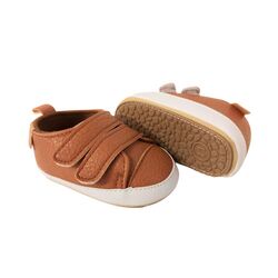 Healthy Shoes Utrecht Klittenbandschoen Cognac - 8785342094888
