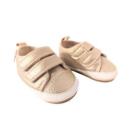 Healthy Shoes Utrecht Klittenbandschoen Gold - 8785342094796
