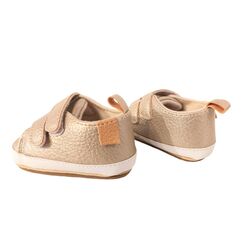 Healthy Shoes Utrecht Klittenbandschoen Gold - 8785342094796