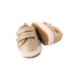 Healthy Shoes Utrecht Klittenbandschoen Gold - 8785342094819