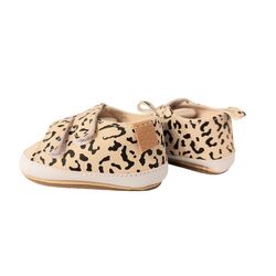 Healthy Shoes Utrecht Klittenbandschoen Leopard - 8785342094949