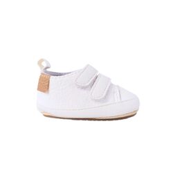 Healthy Shoes Utrecht Klittenbandschoen Wit - 8785342094970