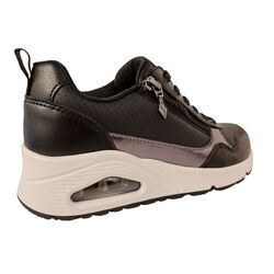 Skechers Sneaker 177873/ BLK Uno Metallic Sliders Zwart - 199025337625