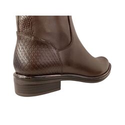 Caprice Lange Laars 9 25515 45 329 Donkerbruin Kroko - 4064216860724