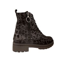 Waldlaufer Veterboot 648803 146 001 Cany Zwart Wijdte K - 4069134234435