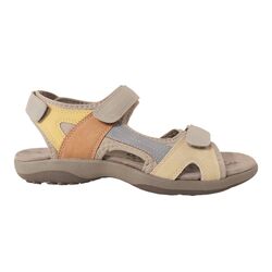 Healthy Shoes Sandalen Verona Groen Blauw Rood Combi - 8785342096066