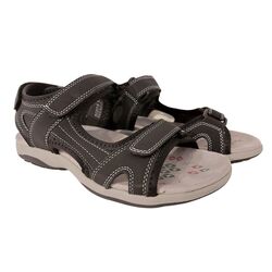 Healthy Shoes Sandalen Verona Zwart - 8785342096004