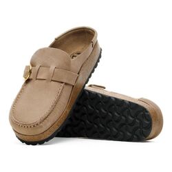 Birkenstock Slipper Buckley Smal 1030443 Tabacco Brown - 4067707371679
