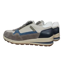 Mephisto Sneaker Bradley Grey Blauw Offwhite Combi - 3597436704994