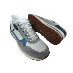 Mephisto Sneaker Bradley Grey Blauw Offwhite Combi - 3597436704994