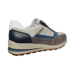 Mephisto Sneaker Bradley Grey Blauw Offwhite Combi - 3597436704956
