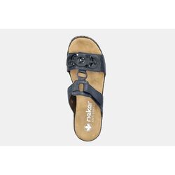 Rieker Slipper 62936 14 Blauw Zacht Voetbed - 4060596139511