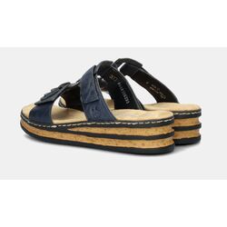 Rieker Slipper 62936 14 Blauw Zacht Voetbed - 4060596139511