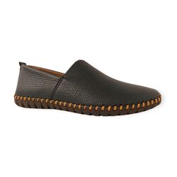 Adventure Instapper San Remo Blauw Leer High Soft Insole - 8785342096370