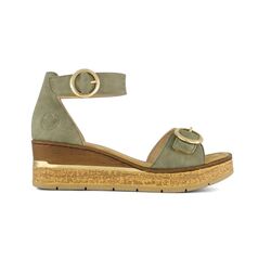 Rieker Sandaal 63780-52 Groen - 4061811277131