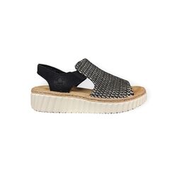 Rieker Sandaal 69276-00 Zwart - 4061811935161