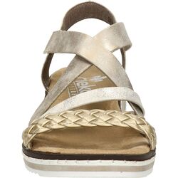 Rieker Sandaal V3663-90 Goud - 4060596505279