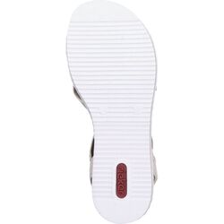 Rieker Sandaal V3663-90 Goud - 4060596505262