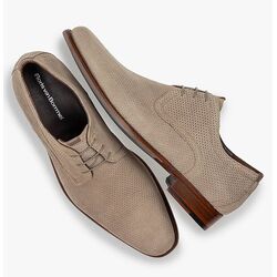 Floris van Bommel Geklede Schoen De Draver 03.30 SFM-30316-22-05 LightBrown Taupe - 8720244895041