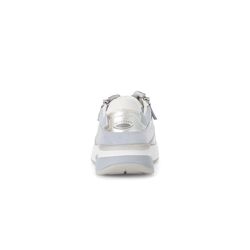 Gabor Rollingsoft Sneaker 86.847.36 Laguna Silber Weiss - 4068283179710