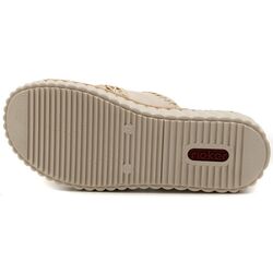 Rieker Slipper 69278-60 Beige - 4061811285877