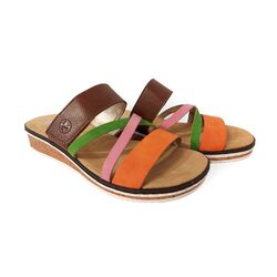 Rieker Slipper V3652-96 Multi Zacht Voetbed - 4066707981567