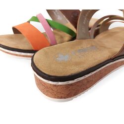 Rieker Slipper V3652-96 Multi Zacht Voetbed - 4066707981567